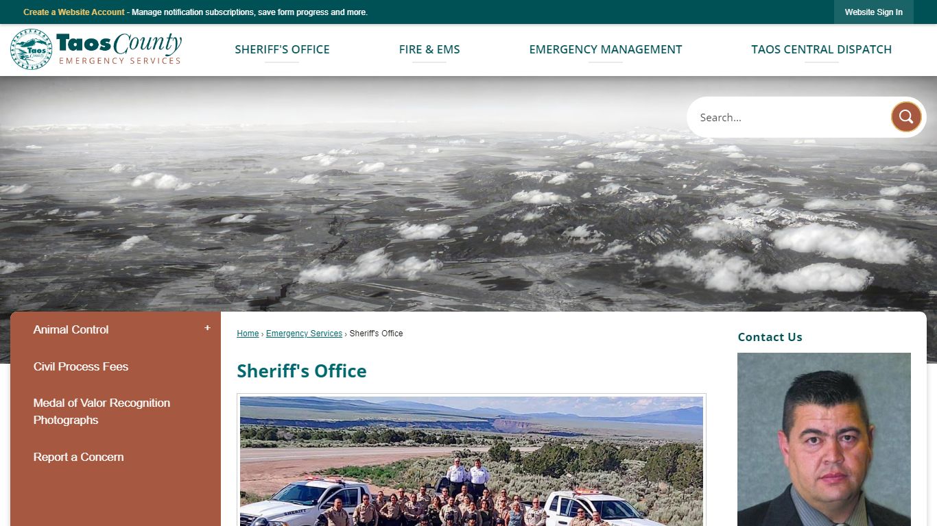 Sheriff's Office | Taos County, NM
